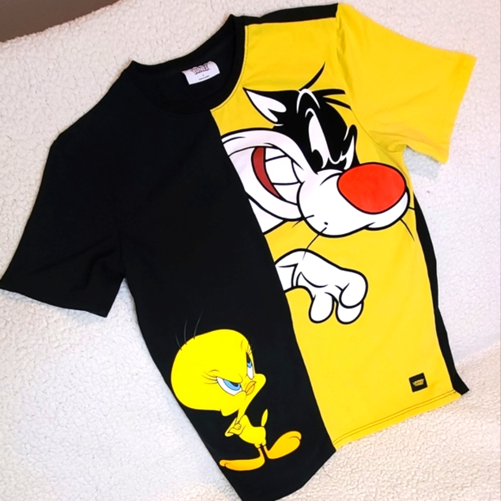 *SOLD* Tweety & Sylvester Top/T-shirt - Picture 2 of 7